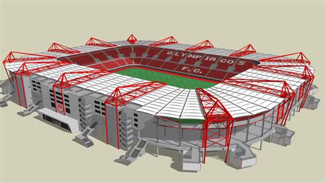 olympiacos stadium 3d model download